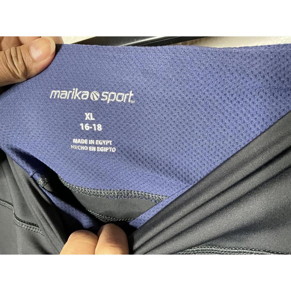 < Marika Sport Black Athletic Leggings Size XL > - Picture 2 of 3